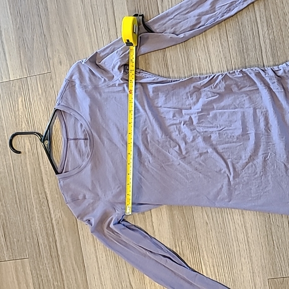 Lululemon Cinch It Long Sleeve Dusky Lavender 2/4 - Picture 6 of 6